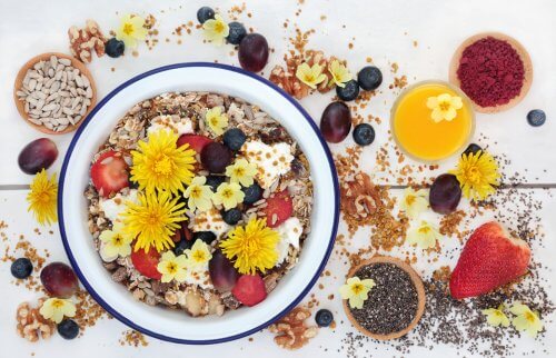 ゆるマクロビ グラノーラの朝ご飯