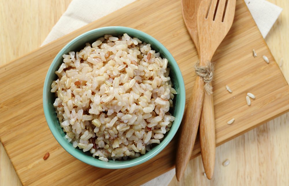 美味しいけど、痛い玄米食。