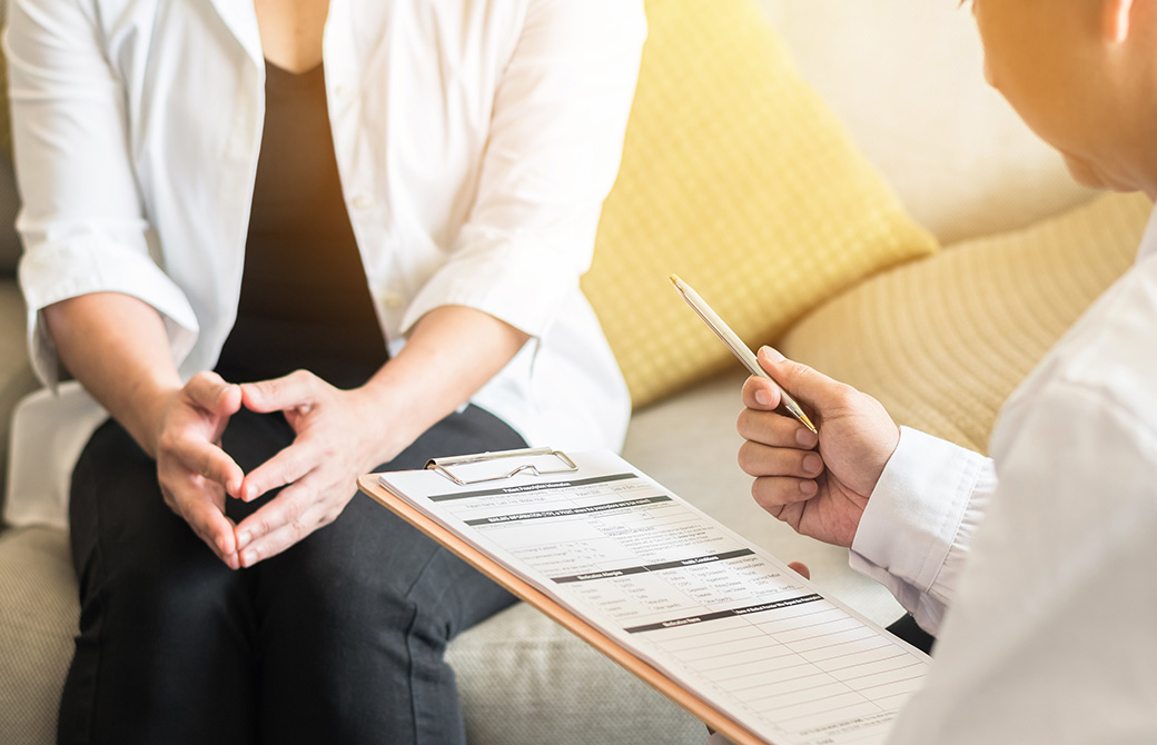 婦人科に検診へ