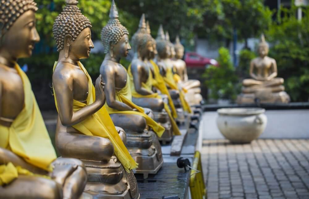 スリランカの寺院