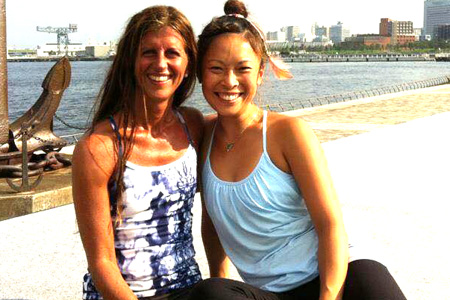 Maiko先生と師匠のGloria先生