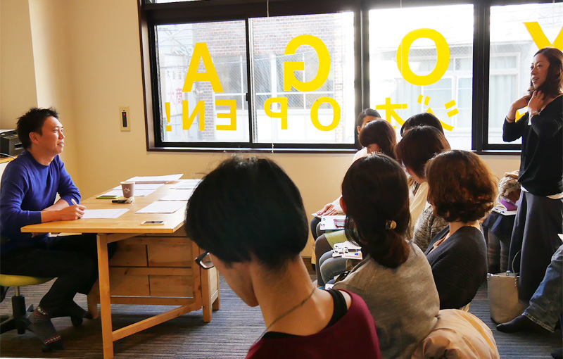 ヨガビジネス講座講座風景