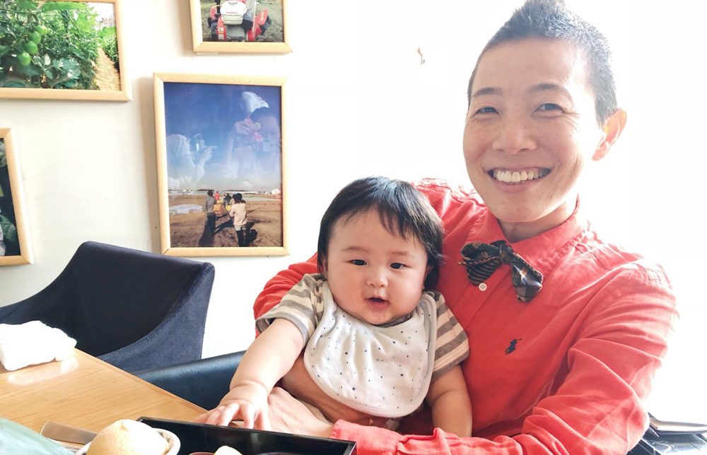 高尾先生と米太郎