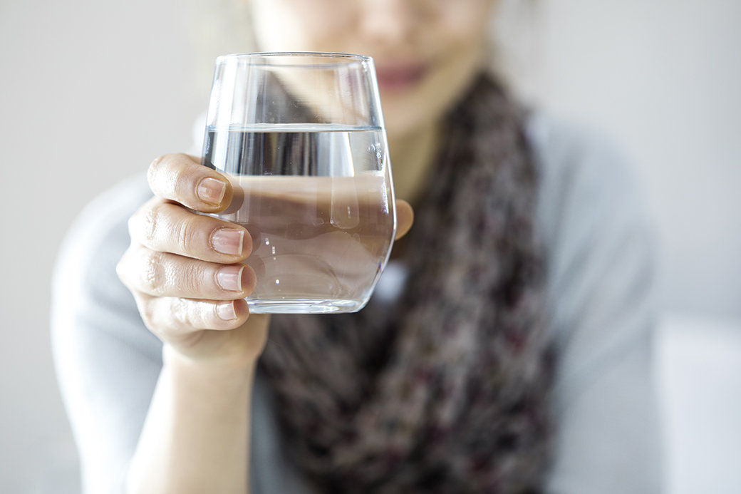 日常生活でも、しっかり水分を取ろう