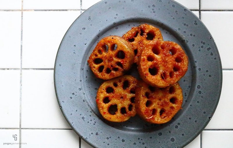 ピリ辛なレンコン南蛮漬け