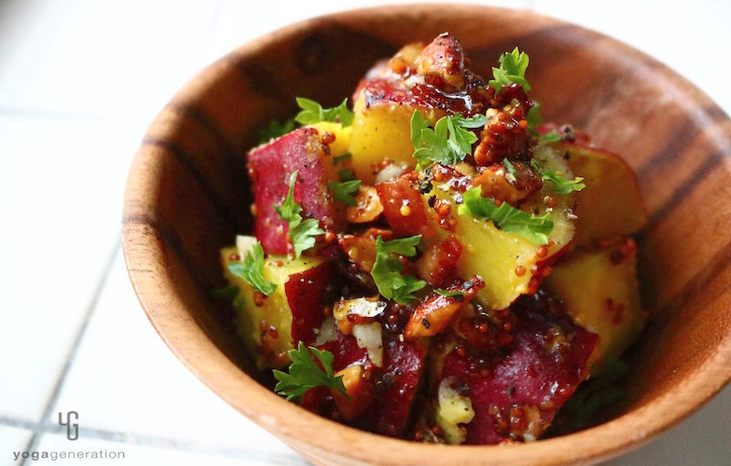 サツマイモのハニー・マスタード・サラダ