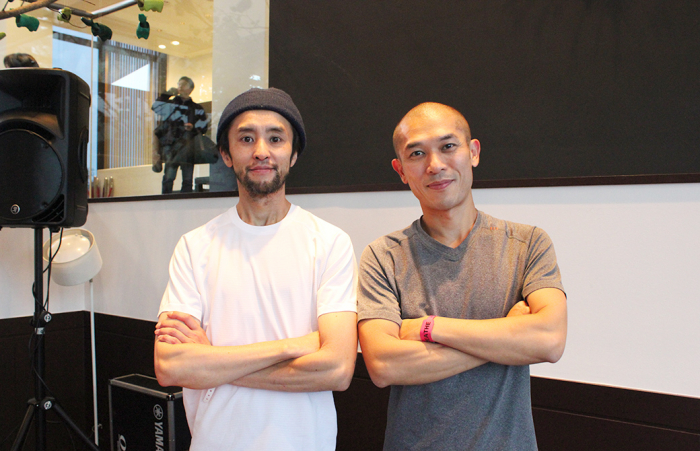佐藤ゴウ先生&DJ Satoshi Miyaさんの2ショット
