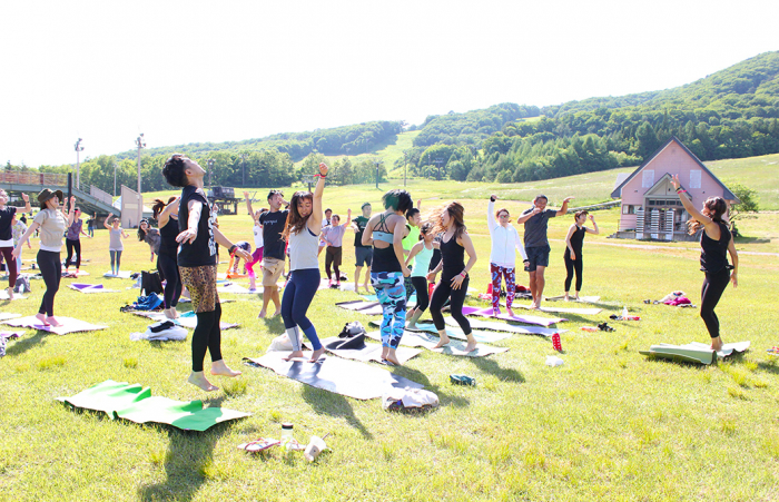 Maiko先生×DJ Miyaさんによる「Yoga Party」