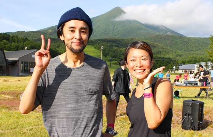 Maiko先生&DJ Miyaさんの2ショット