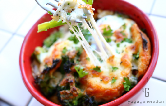 チーズをプラスした野菜たっぷりフレンチトースト