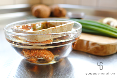 干し椎茸をもどす