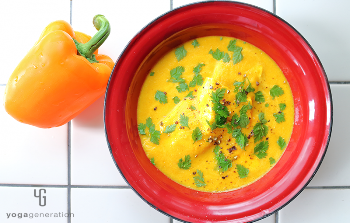 メキシカン風味のクリーミーなお味噌汁