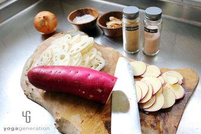 素材をそれぞれ切る