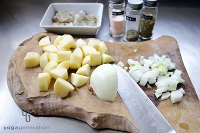 素材をカットする