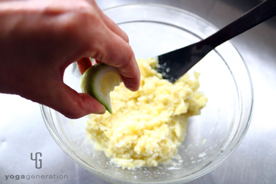 材料を合わせる