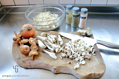 その他の材料も小さくカットする