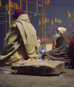 インドの路上の風景