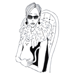 マダムゆうこのプロフィールイラスト