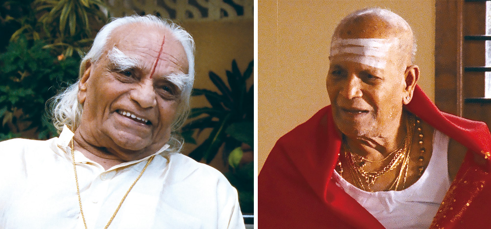 K.パタピジョイスとB.K.S.アイアンガー