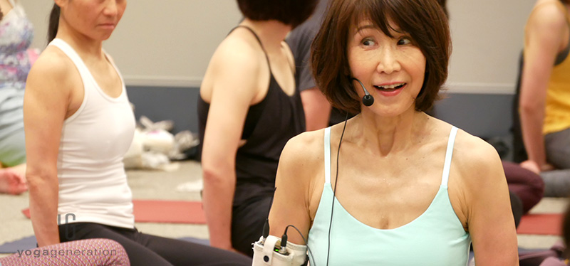 峯岸道子先生クラス風景