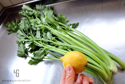 レモンとセロリ