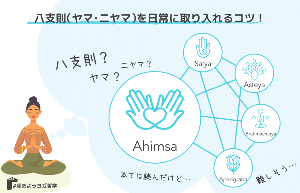 八支則（ヤマ・ニヤマ）を日常に取り入れるコツ！