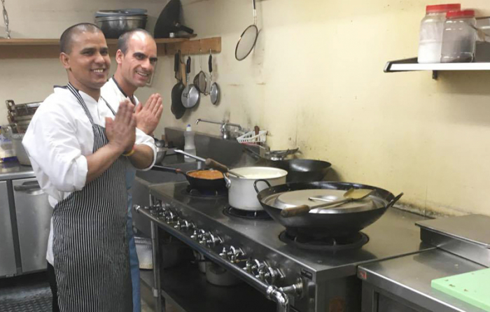 インド人シェフ