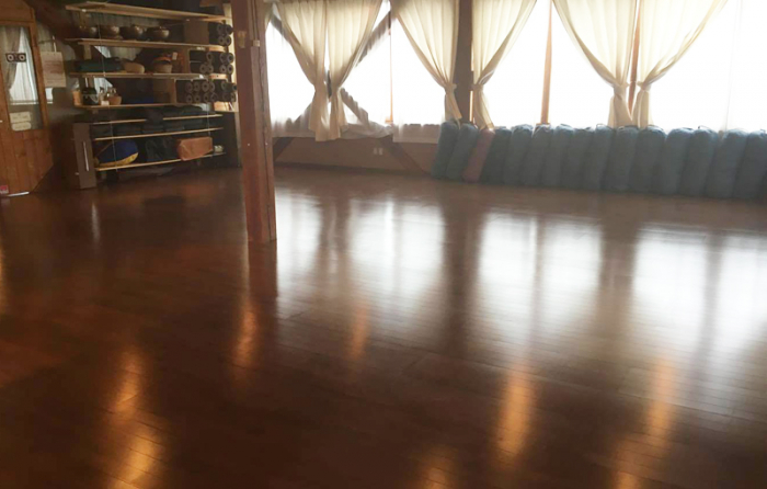 ヨガスパヨガユフのスタジオ