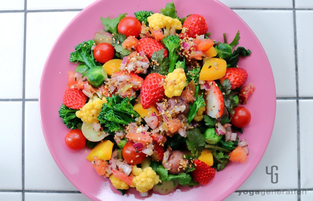 春を彩るカラフルパワー・サラダ