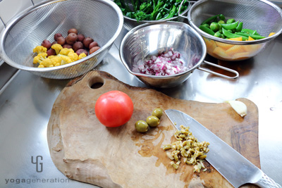 ドレッシングを作る