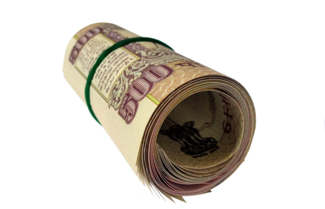 インド紙幣にはサンスクリットを含め10数種の言語が記載