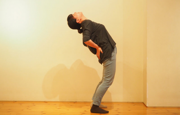 スタッフKの後屈