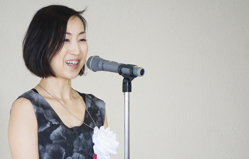 会長長又みほさん