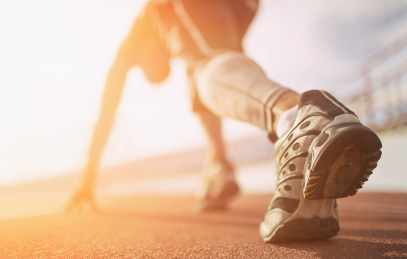 クラウチングスタート