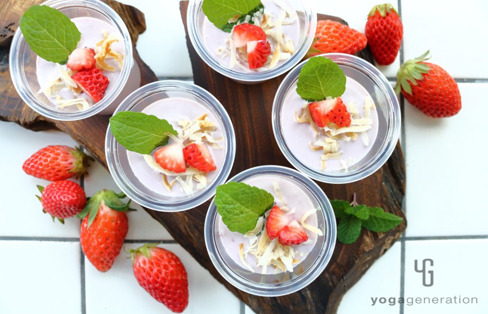 ココロとカラダに優しいイチゴのデザート