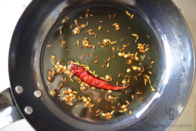 スパイシーオイルを作る