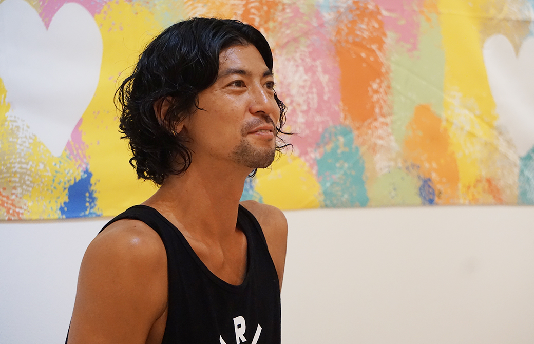 生徒さん一人一人に配慮しながらのクラスを行った更科有哉先生