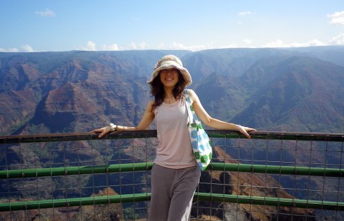 Mahokoのブログ カウアイ島のワイメアキャニオンで