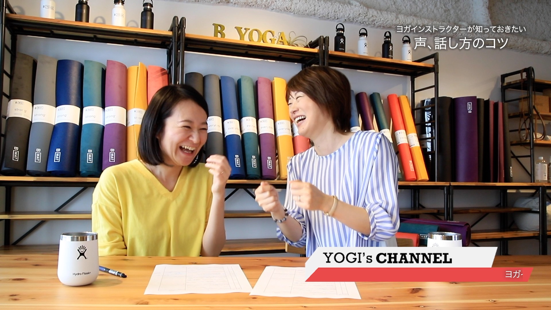 大爆笑する編集長kayaと高橋淳子先生