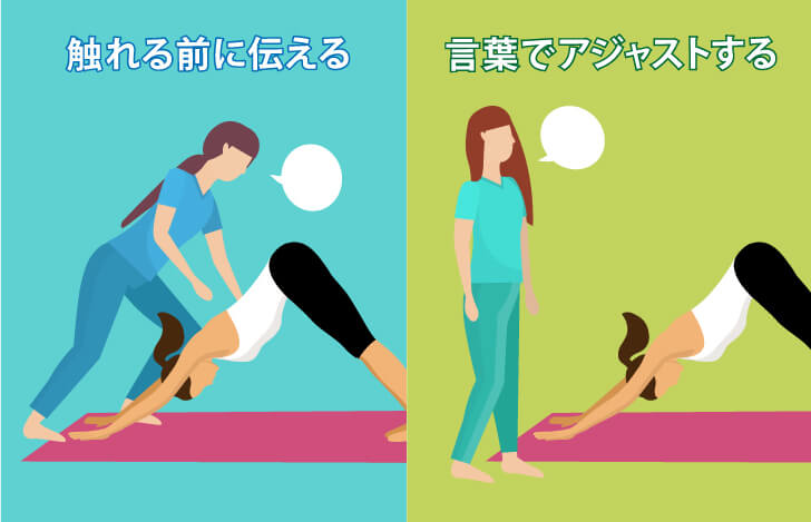 医療の世界では診察で患者の身体に触れる前に確認していること