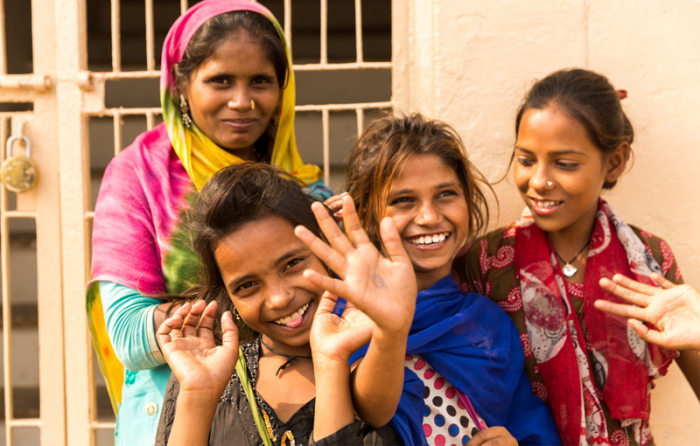 インドの少女たち