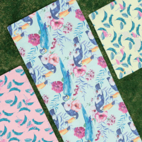 ヨガワークス トロピカヨガマット(ヨガワークス公式ページよりスクリーンショットしました)