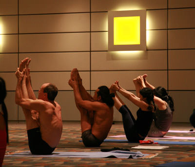 アジアヨガカンファレンスクラス風景