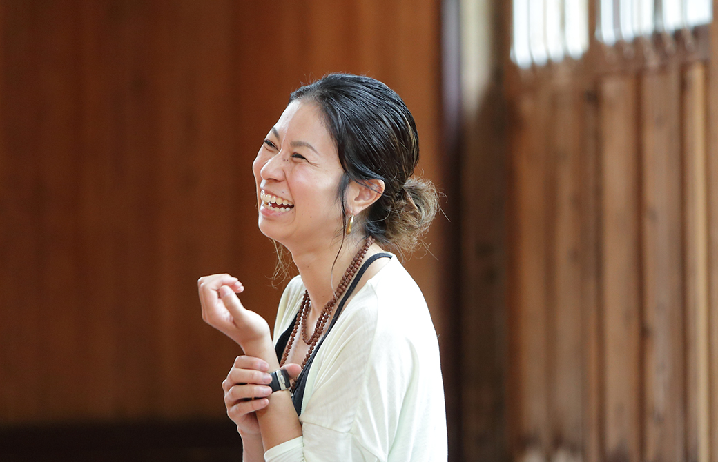 どのような環境であれヨガ講師として「誰かの助けとなる存在で居続けること」が大切