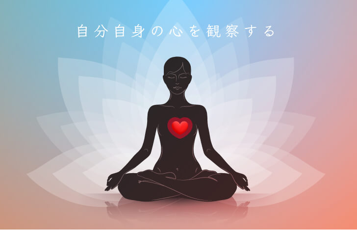 じっくりと自分自身の心を観察することが必要