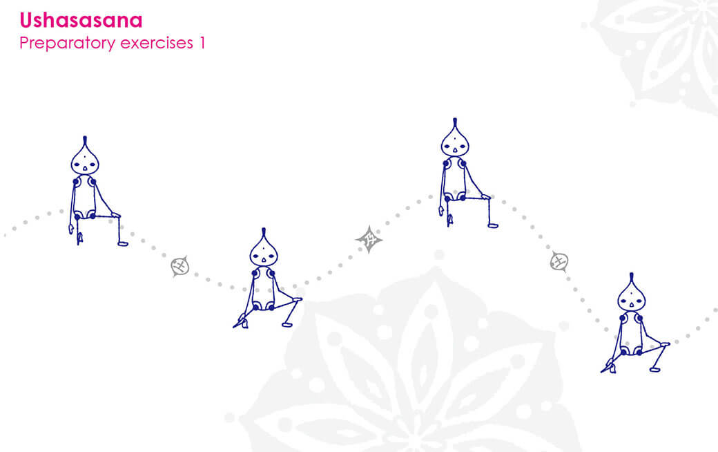 股関節の柔軟性を高め、体幹を強化する準備運動