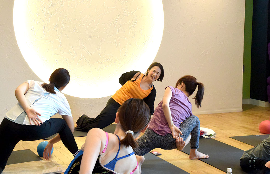 Miwa先生のヨガクラス