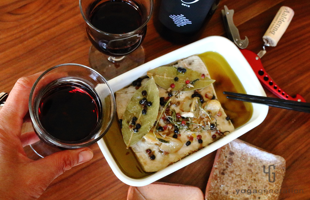 ワインと楽しむ”ハーブ香るツナ”