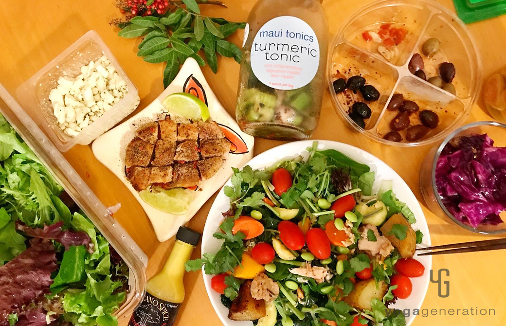 ゆるベジ：マウイ島での自炊な食卓