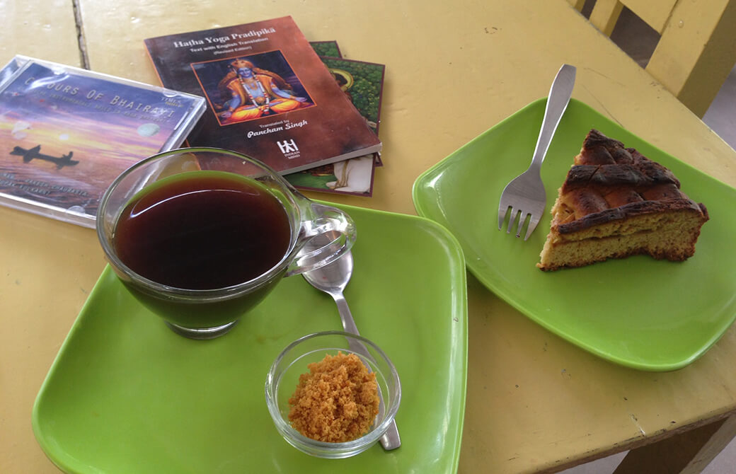 インドのビーガンカフェ